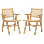 Hollis French Cane Arm Chair Set of 2