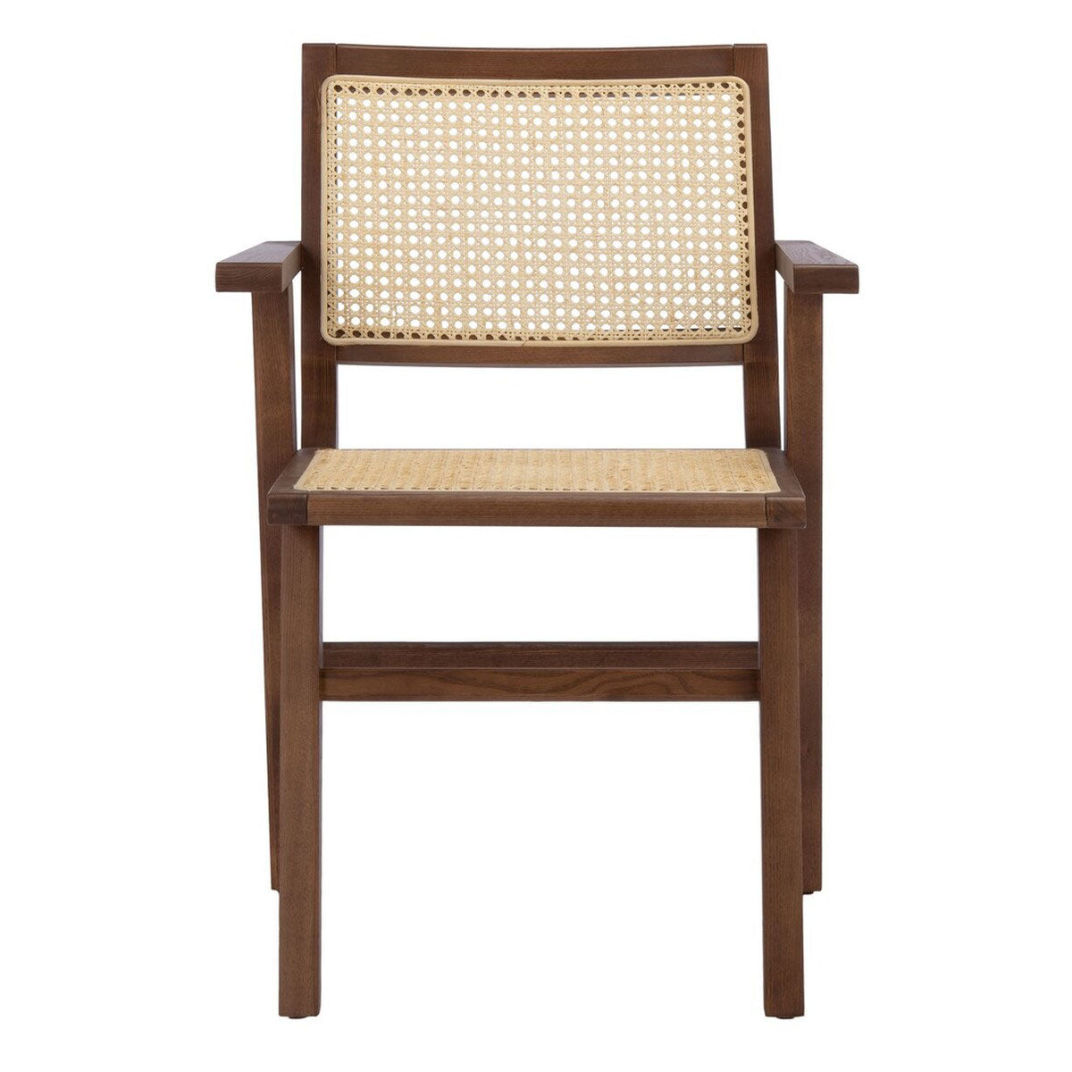 Hollis French Cane Arm Chair Set of 2