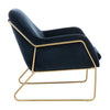 Cora Metal Frame Accent Chair