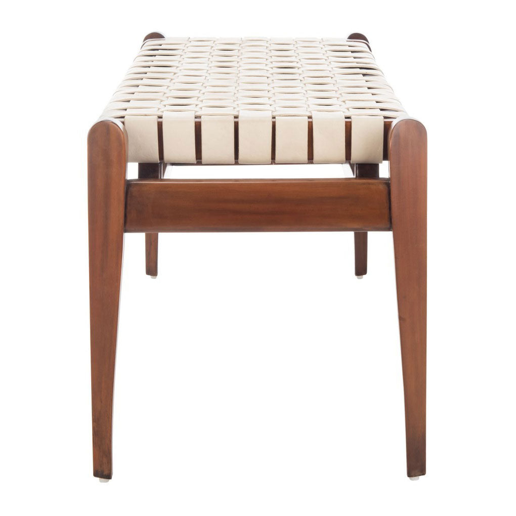 Chantelle Leather Bench