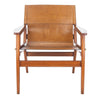 Emelia Leather Sling Chair