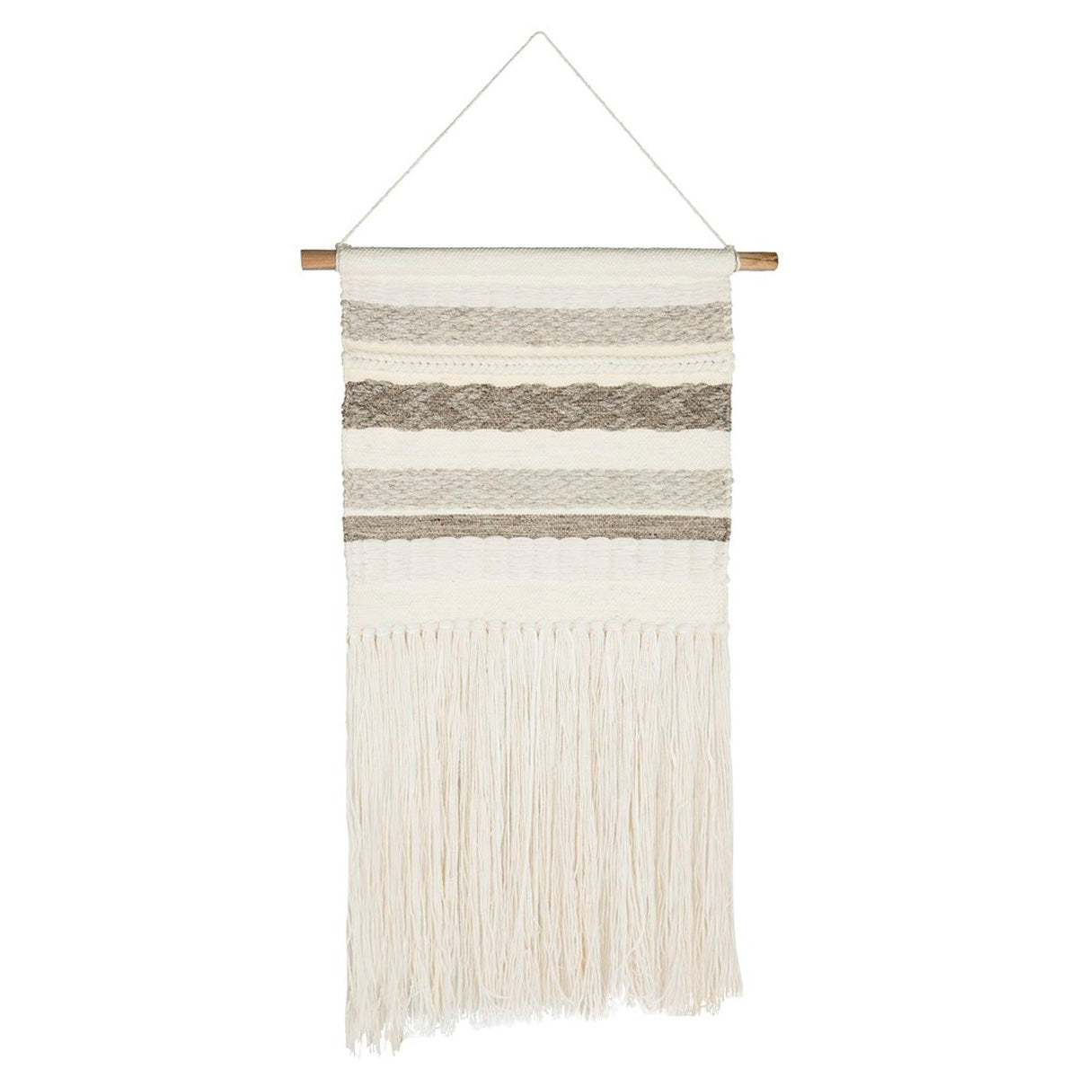 Savernake Ivory/Gray Wall Hanging