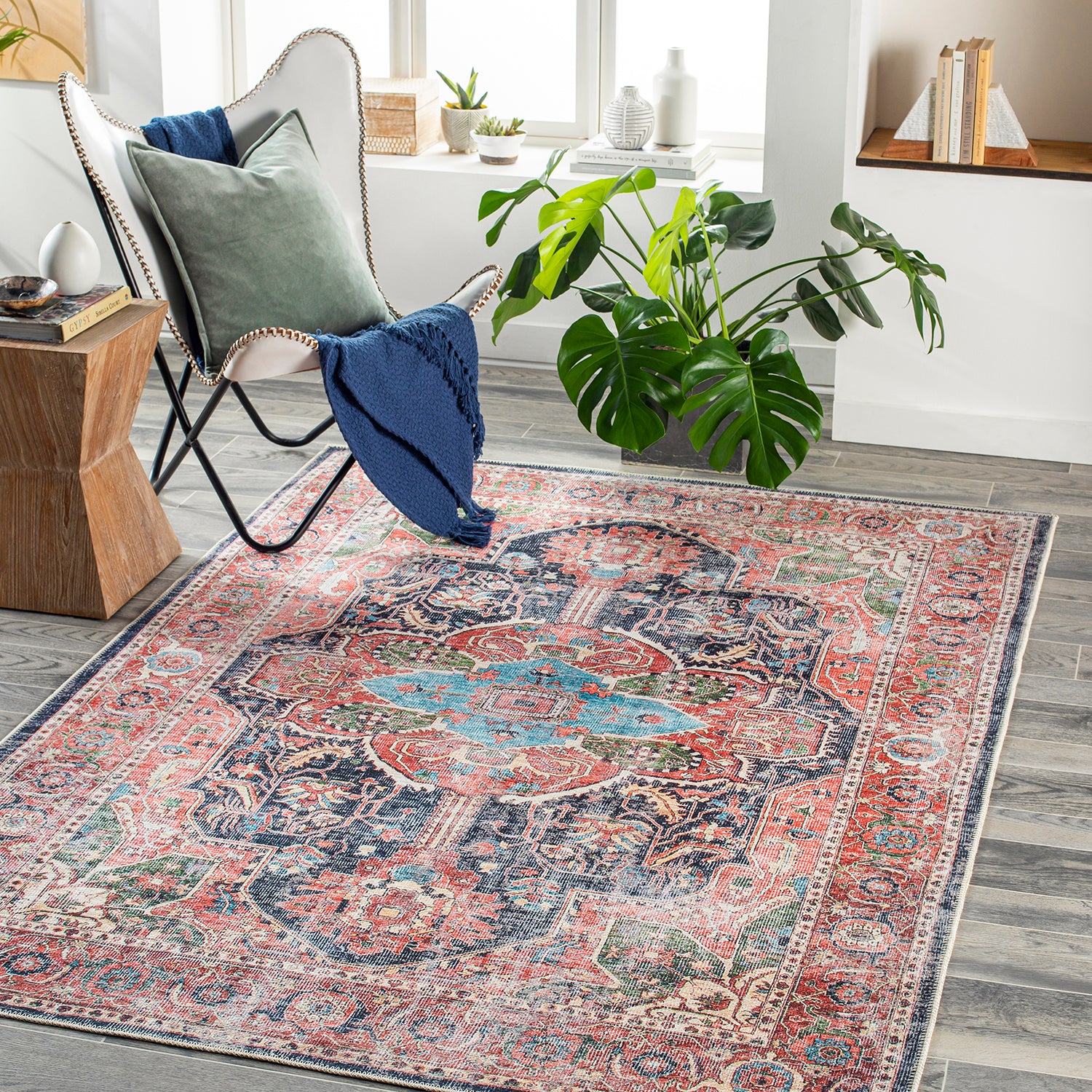 Livabliss Tahmis Milena Washable Rug