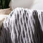 Cloy Knit Throw Blanket