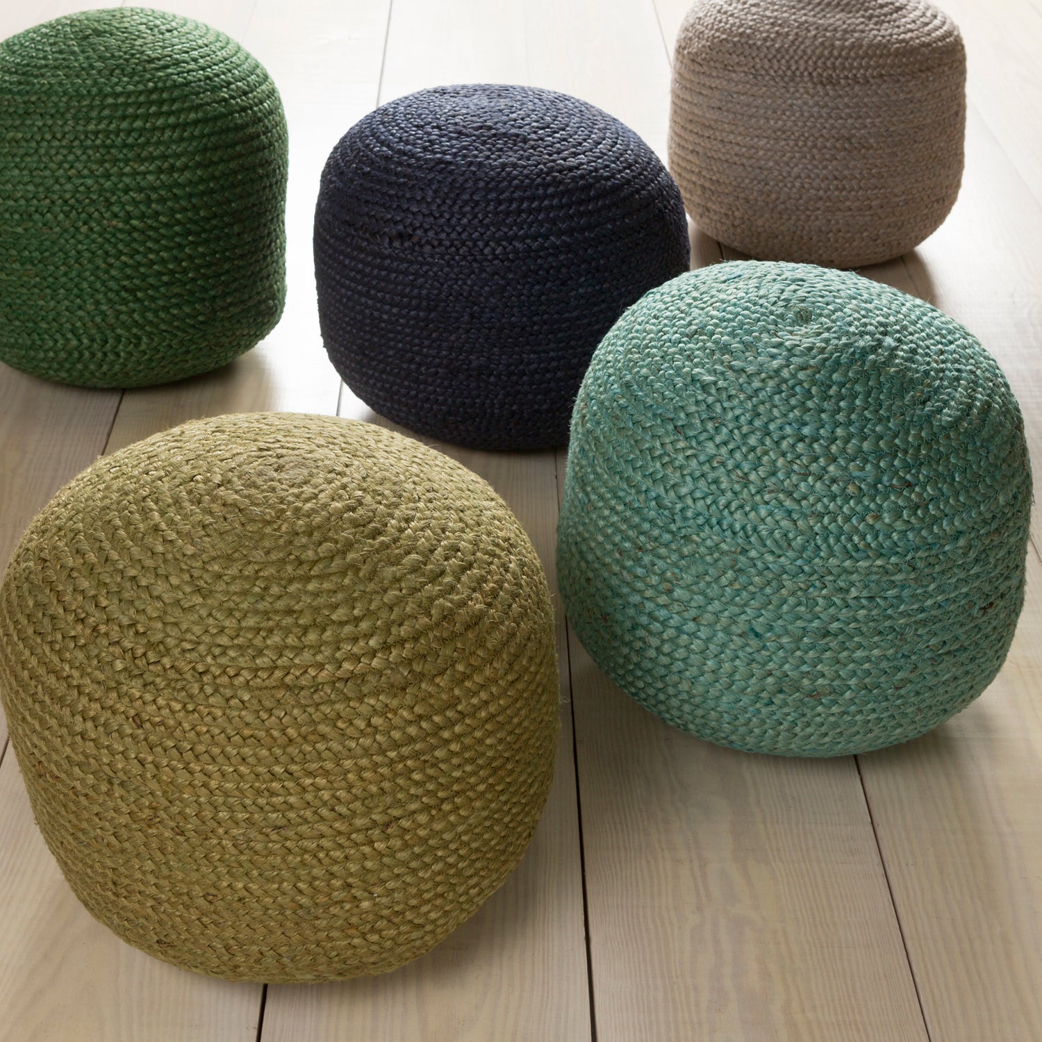 Jenson Jute Pouf
