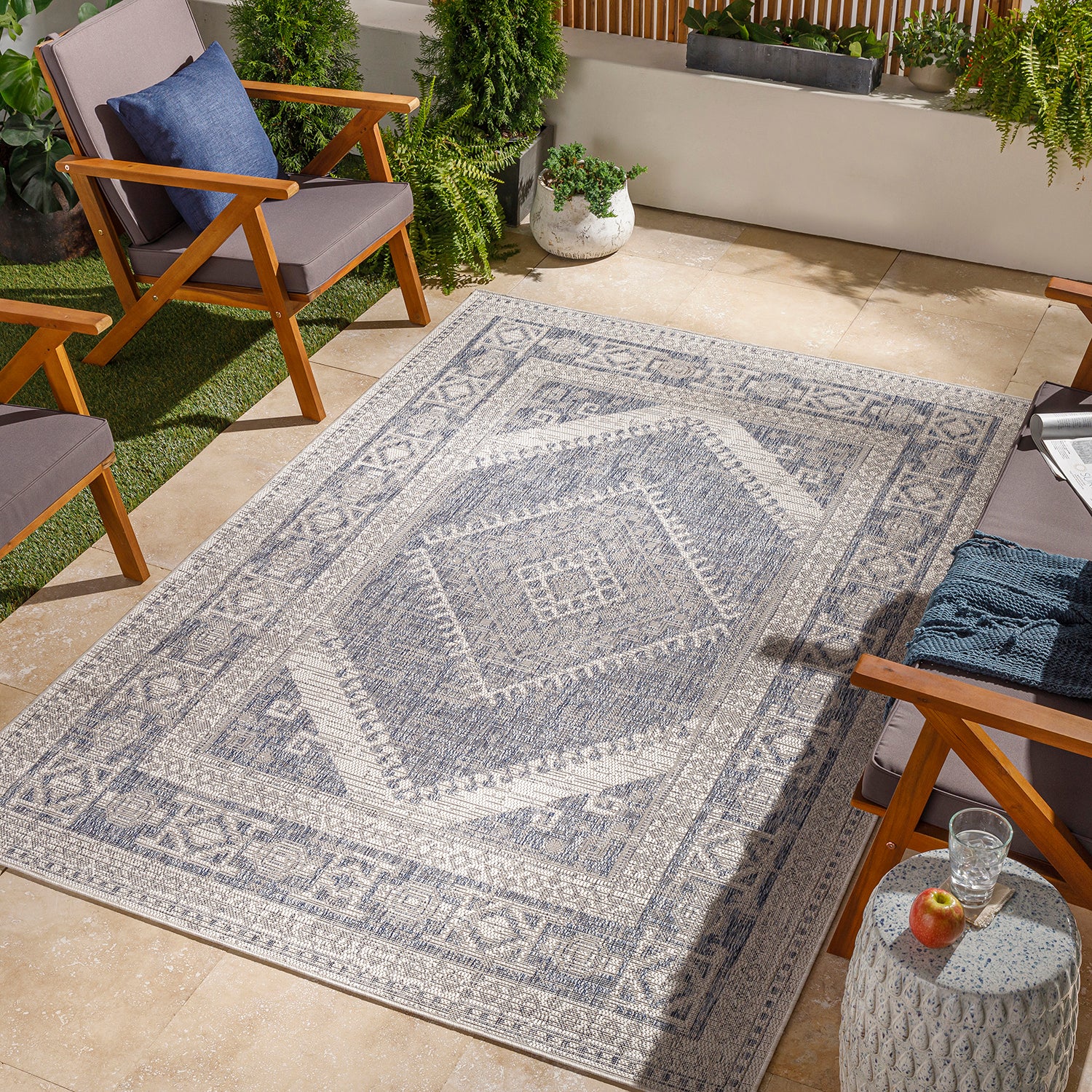 Livabliss Tuareg Wynter Indoor/Outdoor Rug