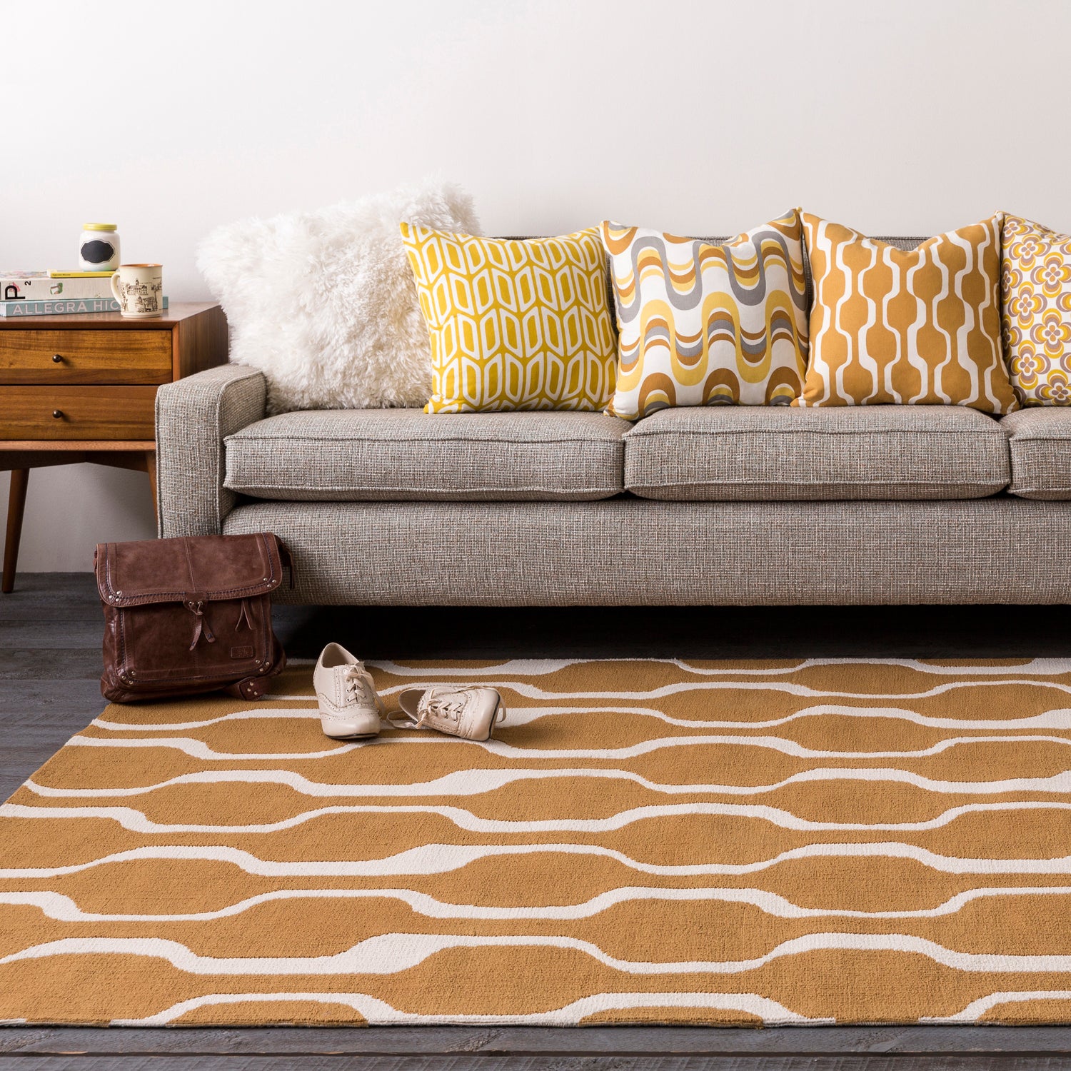 Ziggy Herring Throw Pillow