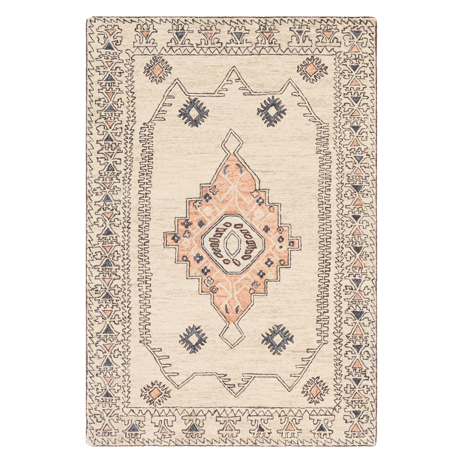 Livabliss Urfa Halo Hand Tufted Rug
