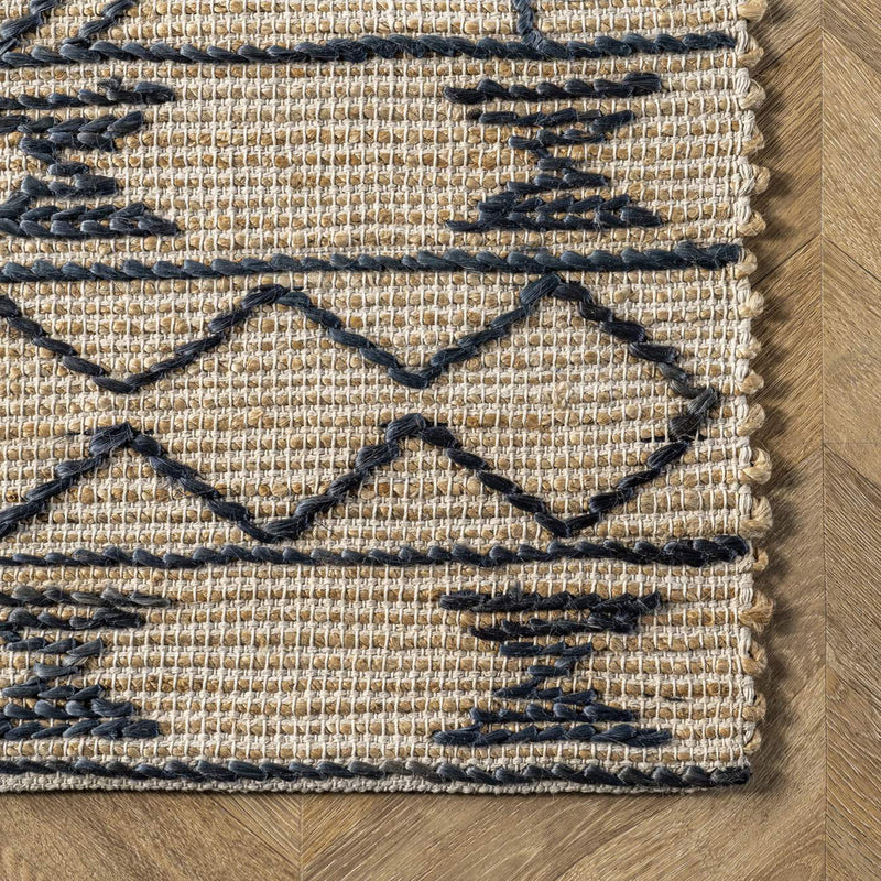 Reed Hand Woven Rug – Paynes Gray