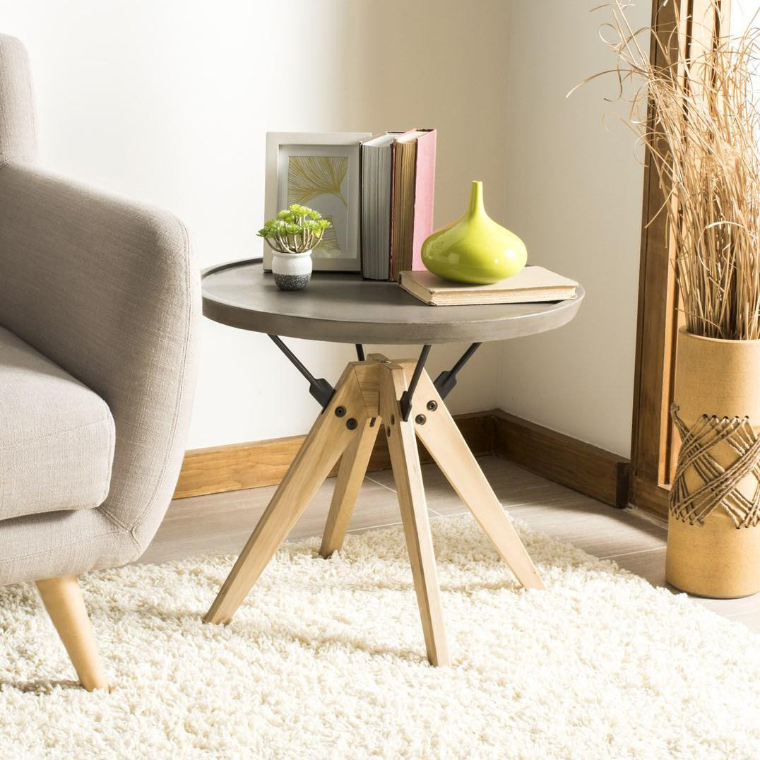 Regent Concrete Indoor/Outdoor Side Table