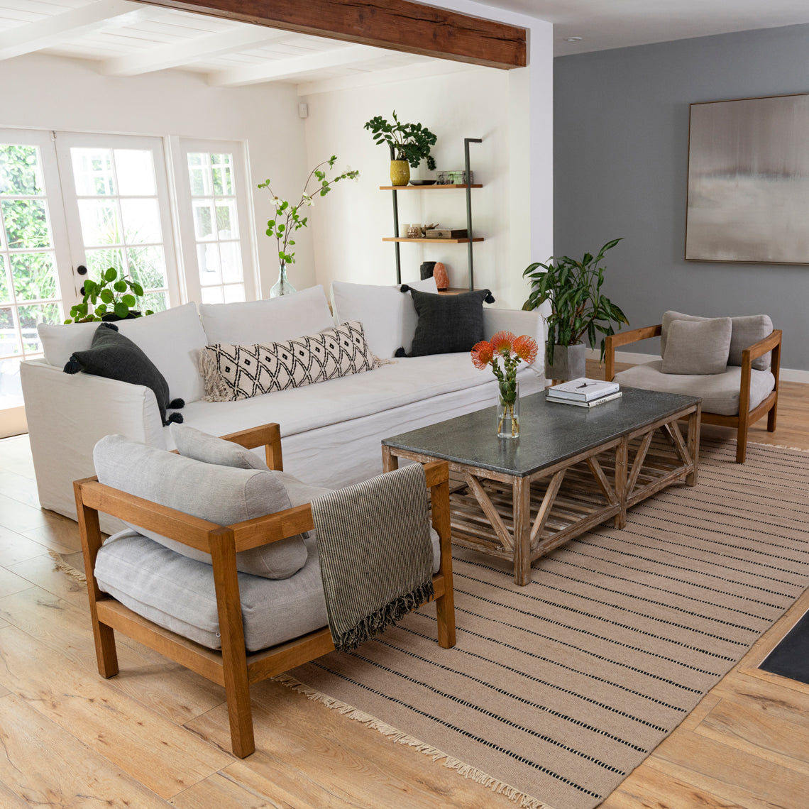 Pom Pom at Home Montauk Tassel Throw Pillow