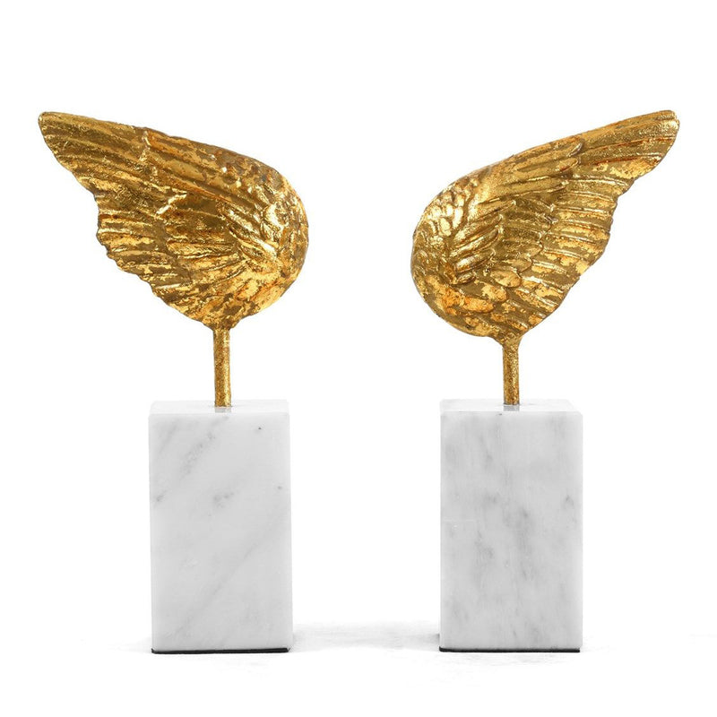 Villa and House Wings Statue Set Of 2