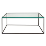 Phillips Glass Rectangle Coffee Table