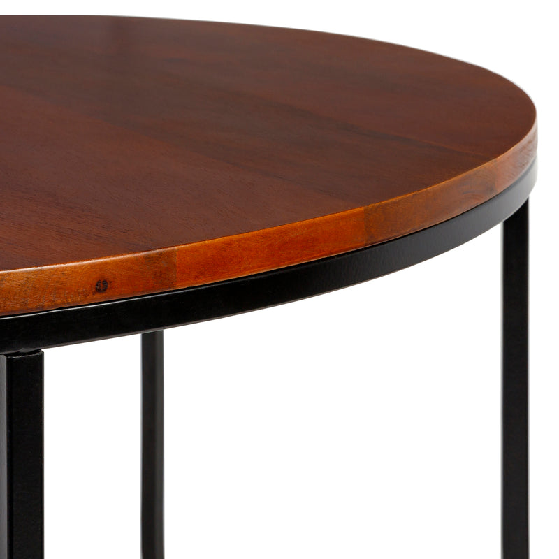 Phillips Wood Round Coffee Table