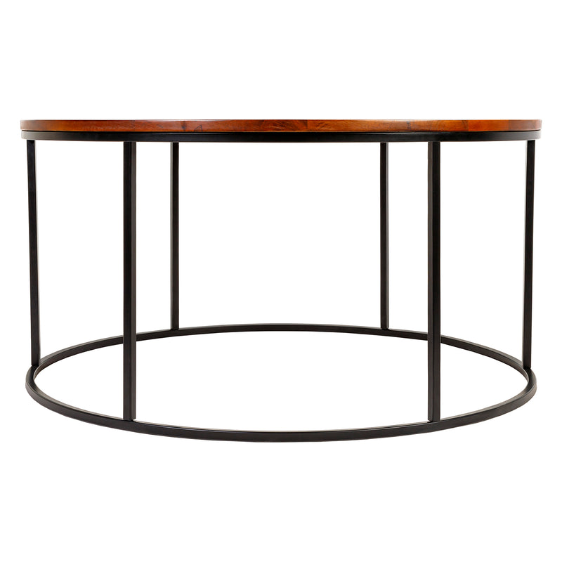 Phillips Wood Round Coffee Table