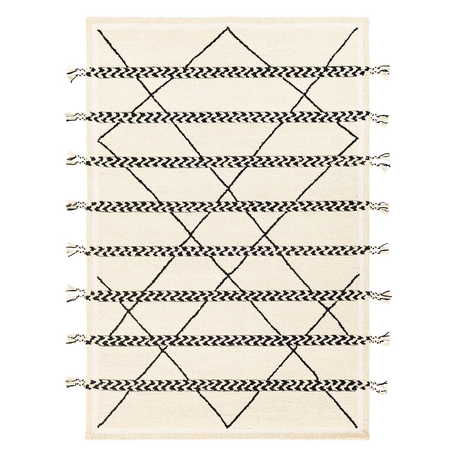 Surya Zanafi Tassels Elin Hand Tufted Rug